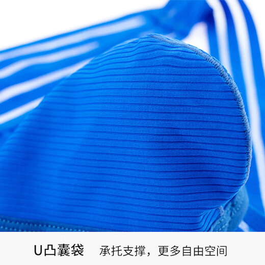 Movik men's underwear nylon thong men's sexy men's double butt silky breathable underwear men's thong underwear blue 1 pair M