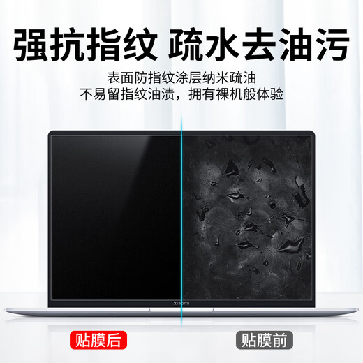 Nifan Xiaomi Redmi Redmi Buch 14 Ryzen Edition 2025/2024 Bildschirmschutz Pro16 Tastaturfilm Pro14/15 Temperierter Film A/B1401 Anti-Pursuit-Film Computerpaket Paste Adsorption-Anti-Pursuit-Film Redmi A1601/Redmi Y3519