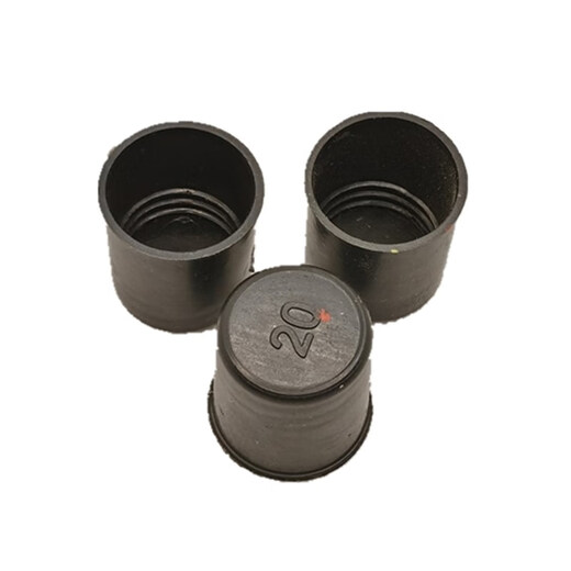 Huili's steel bar protective caps steel wire head protective caps plastic steel bar straight thread protective caps factory direct sales 36 steel bar protective caps 1000 pieces