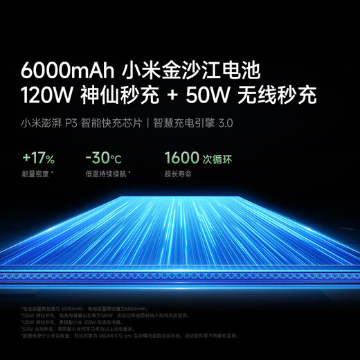 Xiaomi (MI) Redmi Redmi K80Pro Snapdragon 8 Supreme Edition 2K NUEVA Pantalla Nacional Imagen de enfoque completo Pengpai OS [Subsidio Nacional] Redmi 5G NUEVO TELÉFONO MOBILE XUANYE HEI 16GB+512GB [Subsidio nacional estándar oficial]