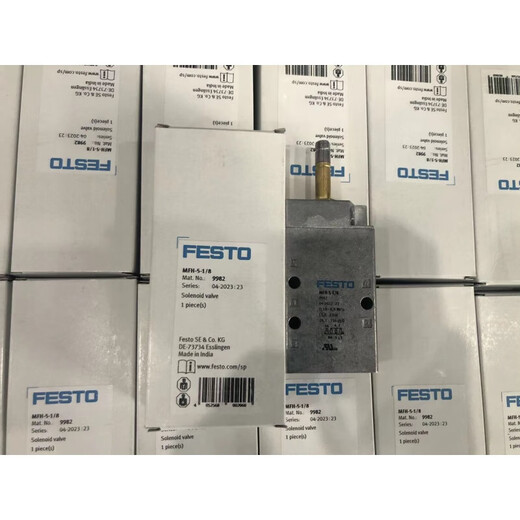 XMSJ Festo Pneumatic Solenoid Ventil MFH-3-5-1/4-1/8-1/2-3/8-L-B 15901 642 MFH-5-MFH-3-3/4-S11968