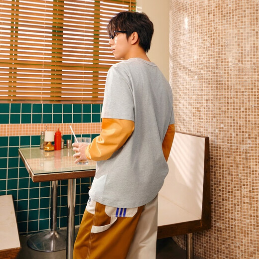 阿迪达斯NEO男女运动短袖T恤 IP3884&IP3885&IP3887 IP3887 XXS