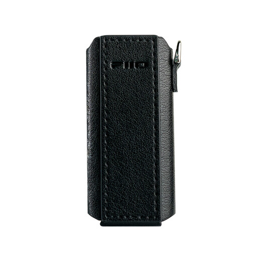 FiiO SK-BTR15 Bluetooth headphone amplifier protective leather case, PU material, non-slip and wear-resistant, black