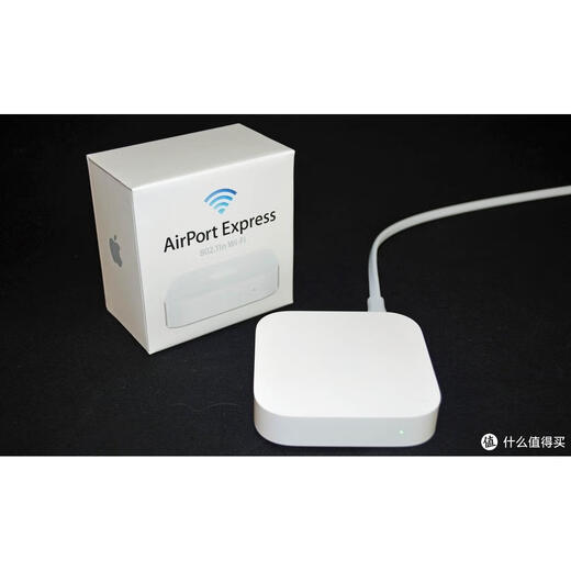 Router inalámbrico de Apple A1392 Estación base de música Música Digital WiFi Extender Airport A1392 Caja de colección completa