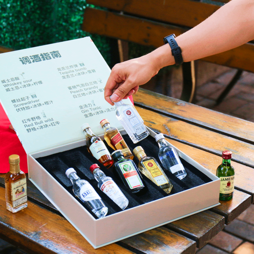 Absolutely Absolutely Zunmeichun, etc. Mini wine version, 10 bottles gift box, convenience store bartending, boyfriend gift