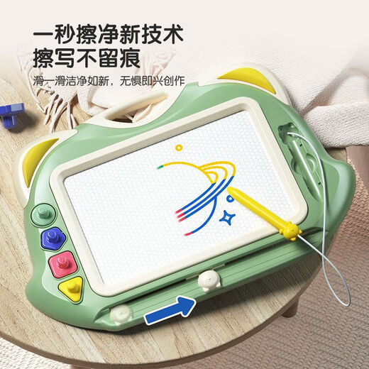 Teddy Shiguang Children's Painting Board Early Education Toys Erasable Magnetic Graffiti Board DIY Painting Writing Kitten Painting Board Birthday Gift
