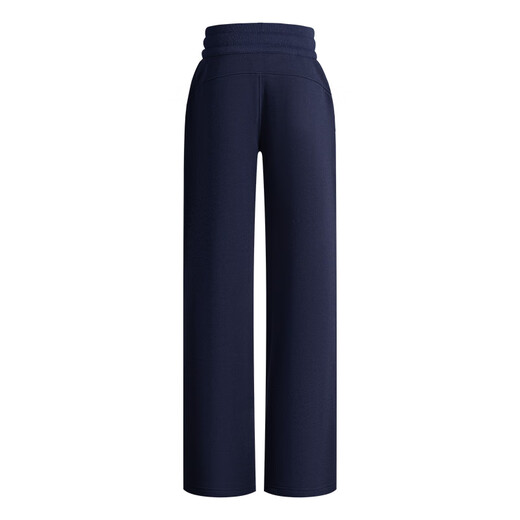 Navigare Italian small sailing sanded thickened casual pants women's 2025 autumn and winter new pants casual simple straight pants navy blue M