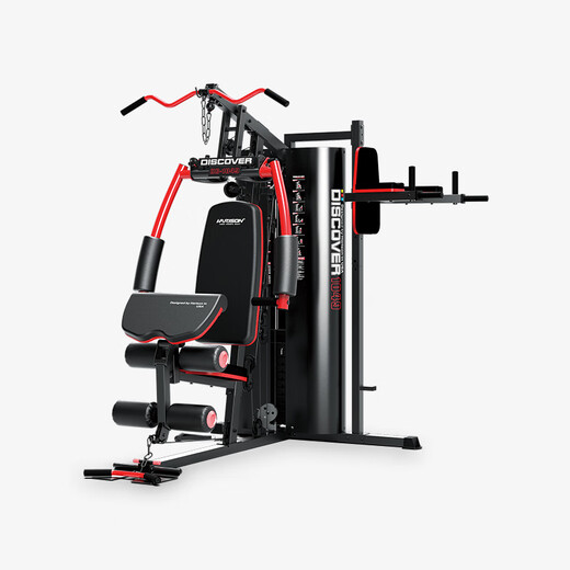 Hanchen Harison Smith Machine Multifunktionale integrierte Trainingsvorrichtung Gantry-Gewichtheberbett Squat Bank Presse Langhantel Rack Discover 1049 Integrierte Trainingsmaschine Dreistationen