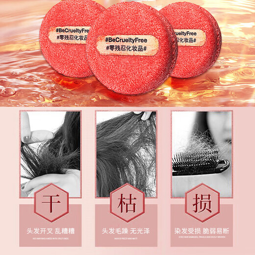 LUSH Little Red Riding Motor New-Sheng Oil Control Shampoo Lanshu Shampoo Pflanze Fruchtgeschmack UK Direkt gesammelt Original importiert 55 g Super Value Installation Anti-Delete-Seife*2