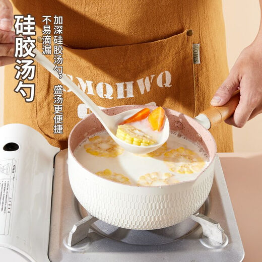 兴刃刀具套装厨房菜刀菜板厨具全套硅胶锅铲勺套装宿舍刀具砧板削皮刀 菜刀菜板+削皮刀+锅铲汤勺三件套