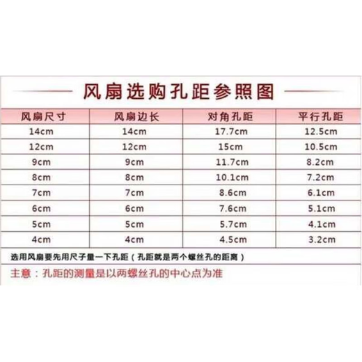 适用4/5/6CM厘米5010电动电瓶车充电器散热风扇12V配件 8*2.5厘米8025