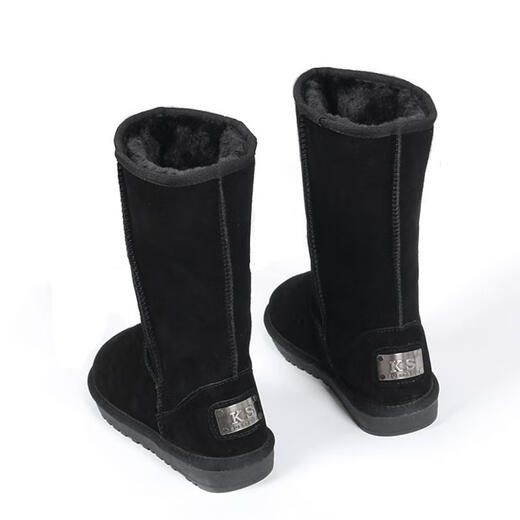 Cartelo Northeast Fell Integrated 2025 Neue koreanische Version von vielseitigen Anti-Skiing-Baumwollschuhen plus samtig verdickte lange Röhrchenschnee für Frauen gelb verbessert (95%25 Käufer wählen) 39