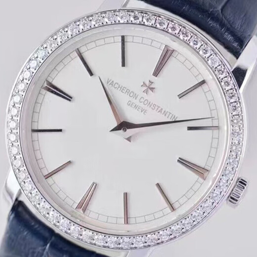 【二手99新】江诗丹顿女表传袭系列81590白金玫瑰金手动机械手表女士瑞士商务二手腕表33mm表径 白金81590/000G-9848 单表