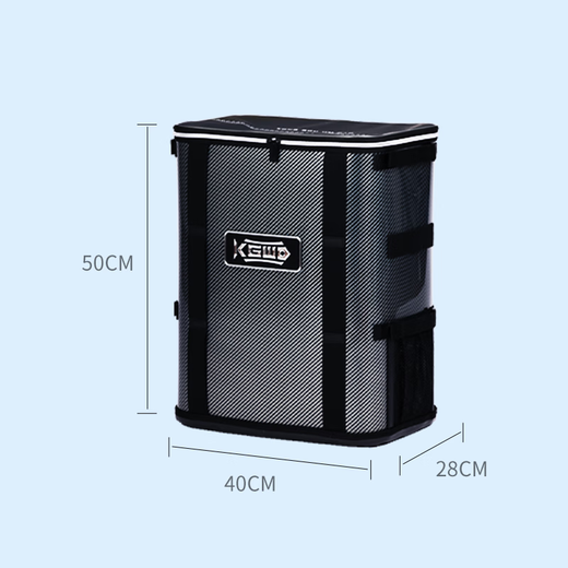 Empty Hook Enlightenment Empty Hook Enlightenment Multifunctional Fishing Backpack Anti-scratch and Wear-Resistant Hard Shell Three-dimensional Backpack Table Fishing Grain Wheat Storage Bag Black