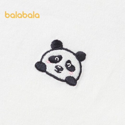 Balabala children's T-shirt children's short-sleeved 2024 boys summer clothes girls tops simple and versatile 208224117224