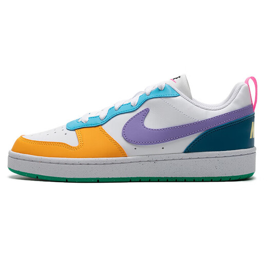 NIKE耐克女鞋大童鞋2024春新款COURT BOROUGH透气板鞋耐磨运动休闲鞋 FQ8373-902/多色 36.5