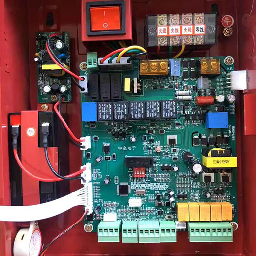 Universal fire-proof rolling shutter door motor control box rolling door machine controller Zhejiang Yulei Mechanical and Electrical FJK-SF-YL200