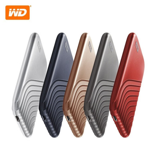 Western Digital (WD) NVME Mobile Solid Drive PSSD My Passport SSD DISCO DURO ALTA VECHA Tipo C USB3.2 Gen2 Almacenamiento de expansión externa 4K Audio y videos Espacio de edición de video Gris (velocidad de transmisión 1050MB/s) 1TB+ disco duro