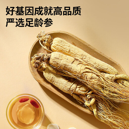 同仁堂品牌 北京同仁堂人参片250g泡酒滋补品长白山余脉送礼长辈父母