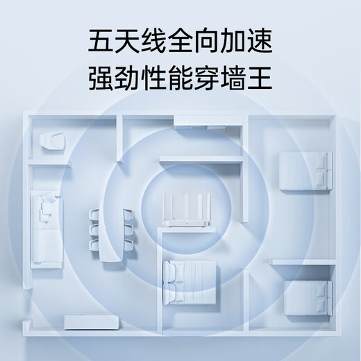 ZTE (ZTE) Sky Survey Edition AX3000 full-blood WIFI6 Gigabit wireless router 5G dual-band game through the wall one-click Mesh 3000M wireless speed home large-scale telecommunications dormitory AX3000 Survey official standard (comes with 1.5-meter super Category 5 network cable)