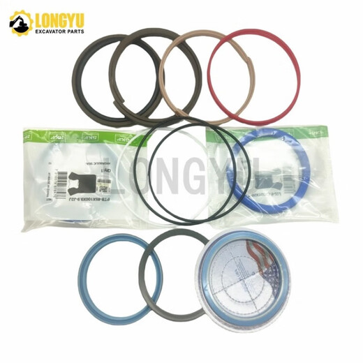 Excavation accessories Kobelco Volvo distribution valve hydraulic pump large and medium arm cylinder oil seal repair kit model