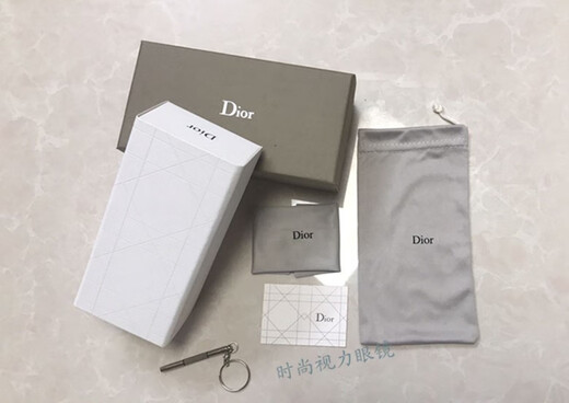 Adaptado a la caja de gafas de sol de CD original de Dior Caja de almacenamiento plano de almacenamiento resistente a la presión Accesorios de bolsas de bolsas de polvo aplicables (grandes) Caja de gafas de sol negras