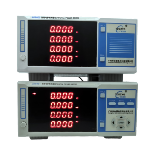 XMSJ Customalized LD9800 Smart Electrical Paramet Tester Tester haute puissance triphasé harmonique de haute précision METTER METTOH LD9901 Type d'alarme 20A