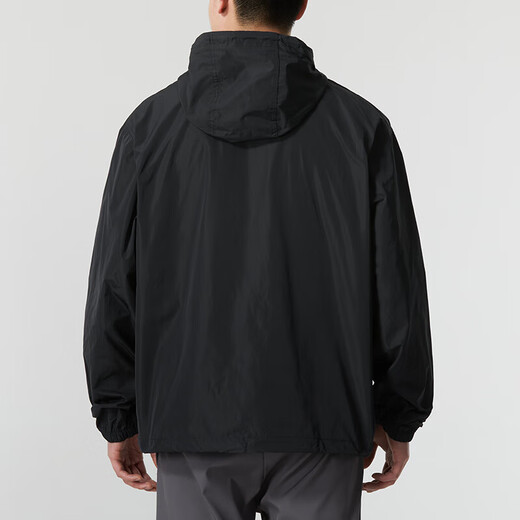Nike (Nike) Sweinshirt Men's Clothing 2024 Spring and Autumn New Sportswear tejido transpirable Media Zipe Pule Men's FN3893-010 Black XL