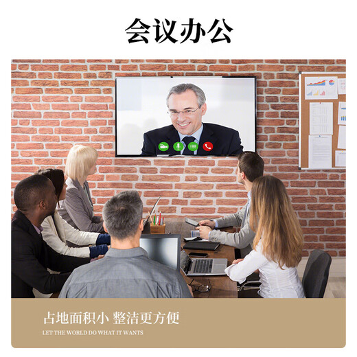 TAZD26-100-inch thickened TV mount fixed TV wall mount bracket suitable for Xiaomi Hisense Skyworth TCL Konka Huawei smart screen LCD wall-mounted TV 40-75 inches thickened panel angle adjustable