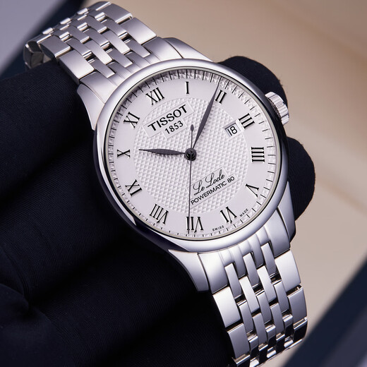 Tissot (TISSOT) second-hand 99 new Tissot men's watch Lilock second-hand mechanical men's watch Tissot watch men's casual sports second-hand luxury watch silver plate steel belt 80 cores T006.407.11.033.00