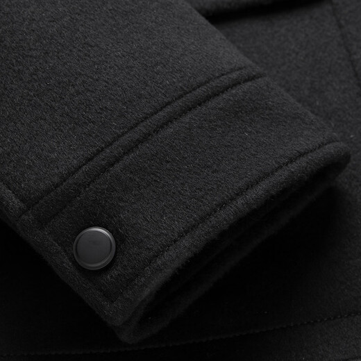 Antonio [97% en laine] 2025 Automne et hiver veste en laine épaisse pour hommes Business Men's Casual Abell Veste en laine noir 3xl 56 (190 / 104A)