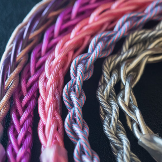 Yangshi dual Type-C decoding cable, single crystal copper silver-plated OTG, oxygen-free copper silver-plating, player, decoding amp, small tail audio connection cable, Violet OTG decoding cable C-C