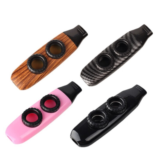 Shanbei is suitable for kazoo sounding, Cartesian zu flute, which can be played without learning, and play the instrumental performance level mini instrument companion. Black
