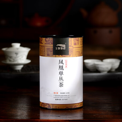 
Tianchi Tea Industry 1392 Phoenix Dantong [Inheritance] Milan Xiang Oolong Tea Authentic Chaozhou Dancong Tea Food Food Self-Drinking Milan Xiang 125g*1 Can