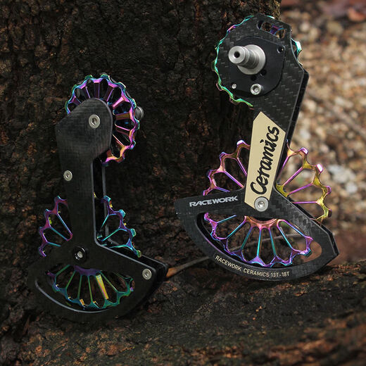 
GUBPMTSHIM big chicken leg road car rear dial RACEWORK105/UT/DA modified variable speed carbon fiber ceramic rear dial guide wheel Xuancai 105/7020/7120