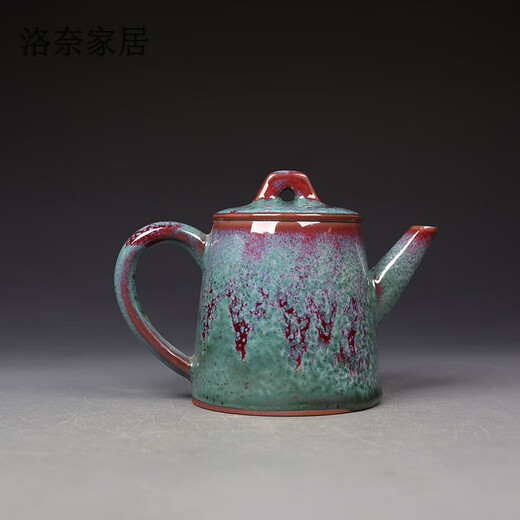 山头林村高端轻奢禹州钧瓷茶壶禹州钧瓷原产地泡茶壶单壶高温自然窑变 1048-200 101.m.L(含)-200.m.L(含)