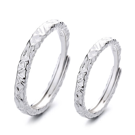 EothPT950 platinum candy couple ring for girls, a pair of rings, platinum live mouth, Valentine's Day birthday gift for girlfriend, a pair of PT950 platinum couple ring + certificate