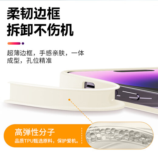 Schöne Zehn Cent (MSMF) Neues Internet-Promi-Linie Welpe Xiaomi Mobiltelefon Hülle Flüssige Glas Hartschale Silikon Weichkante Anti-Fall-Full-Deckel-Objektiv nie
