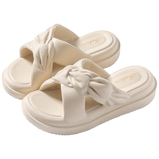 Chu Ge Quality Quality High-Quality Sématrices Anti-Slip Sémace pour femmes Sandales extérieures à la maison de haute valeur Home Fashion 828 Cross-Black 37-38