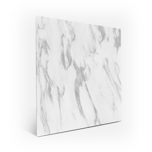 
Yangyang Home Floor Leather Bedroom Waterproof Floor Sticker Self-adhesive Kitchen Old Ceramic Tiles Floor Living Room Renovation Special Floor Sticker S6172P Asian White Stone - Extra Thick 1.8MM Wear-resistant and non-slip 60CM*60CM-5 pieces