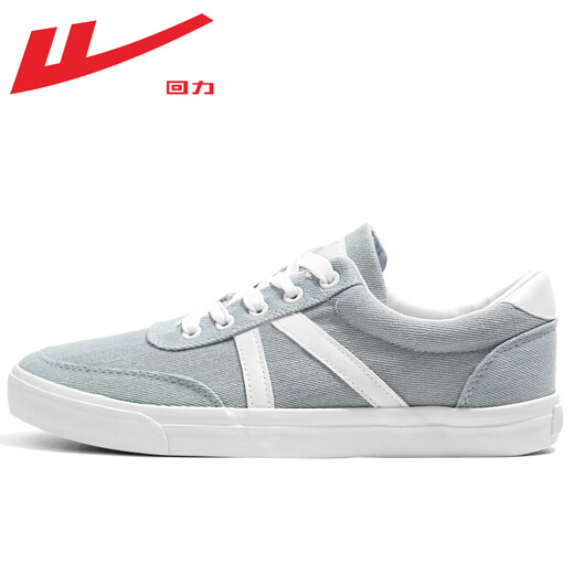 Huili men's shoes canvas shoes men's 2025 spring new casual sports shoes men's light breathable shoes men's light blue 41