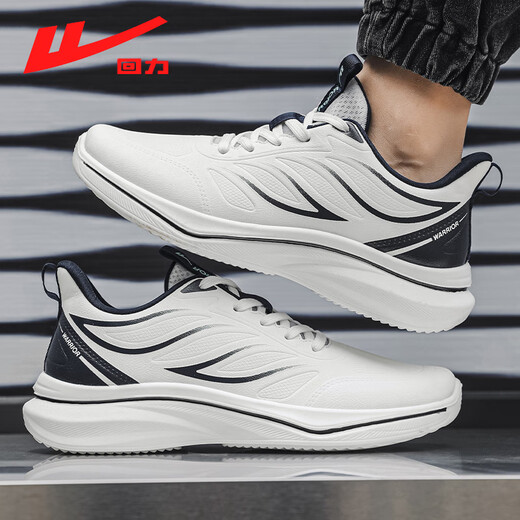 Huili Sports Shoes Мужская модная универсальная кроссовка с толстой накрытой осенью 2024 Новая повседневная обувь Black Dad Shoes 1517 Белый флот 41 Стандартный код