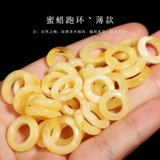 Knock Knock Love New Seiko Russian Material Beeswax Running Ring Ring Donut Safety Buckle Xingyue Bodhi Buddha Bead Bracelet DIY Accessories Inner Diameter Approximately 17mm