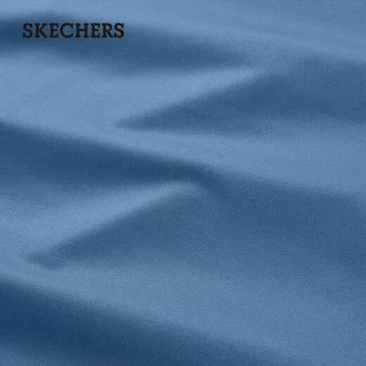 Skechers men's and women's same style slim long-sleeved sports T-shirt stand collar comfortable top P424M192