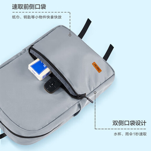 柯锐迩单双肩包 男女士背包大容量休闲旅行包电脑包高中大学生初中书包 KR-9194-双肩包灰小