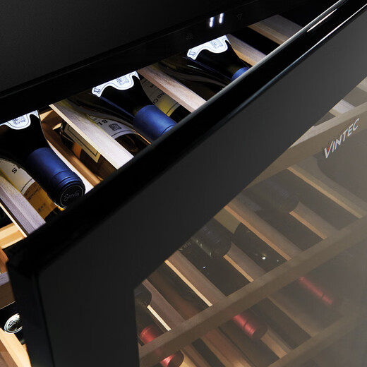 Vansney specializes in Danish Vintec VWS035SBA-X home red wine cabinet constant temperature wine cabinet wine storage cabinet air-cooled dual-temperature zone wine cabinet embedded wine cabinet VWS050SSA-X single temperature 40 bottles