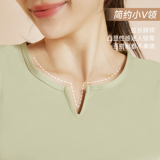 维多利亚旅行者瑜伽服女运动套装夏季宽松跑步短袖微胖健身服训练服T恤XL