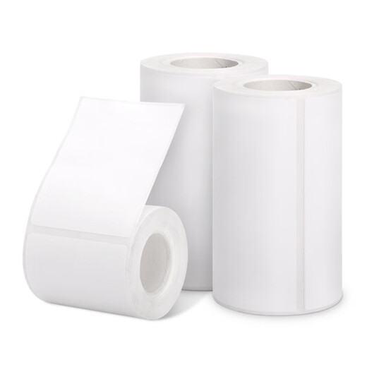 DETONG DETONG DP30S/DP305P Etiqueta de impresión de etiqueta ancha de etiqueta en blanco sensible en blanco Tabón de ropa de código de barras autoadhesivo de papel alimento Food Activos fijos Sensibles Termales Silver [la siguiente etiqueta DP40S/DP12369/12370 Máquina