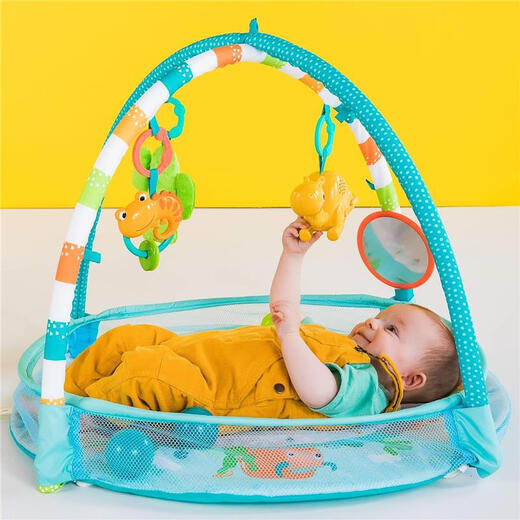 KIDS2【JD物流 日本直邮】婴儿健身架器宝宝游戏毯爬行垫哄娃满月礼 蛇 11979