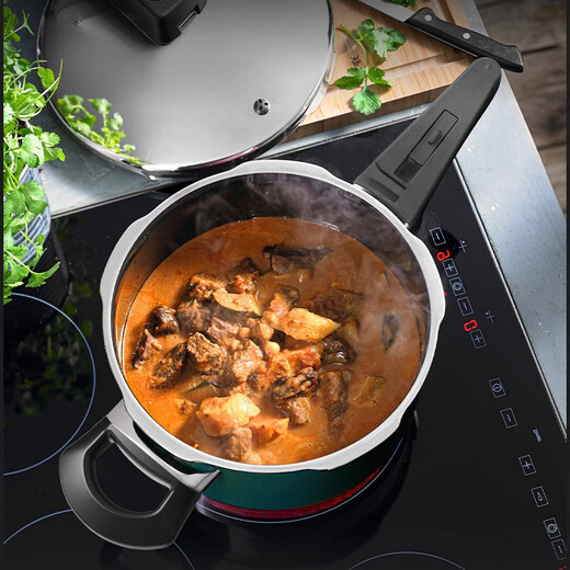 WMF German imported kitchenware non-stick pot pressure cooker pressure cooker Naicaimi RDS6.5L blue housewarming kitchen good things